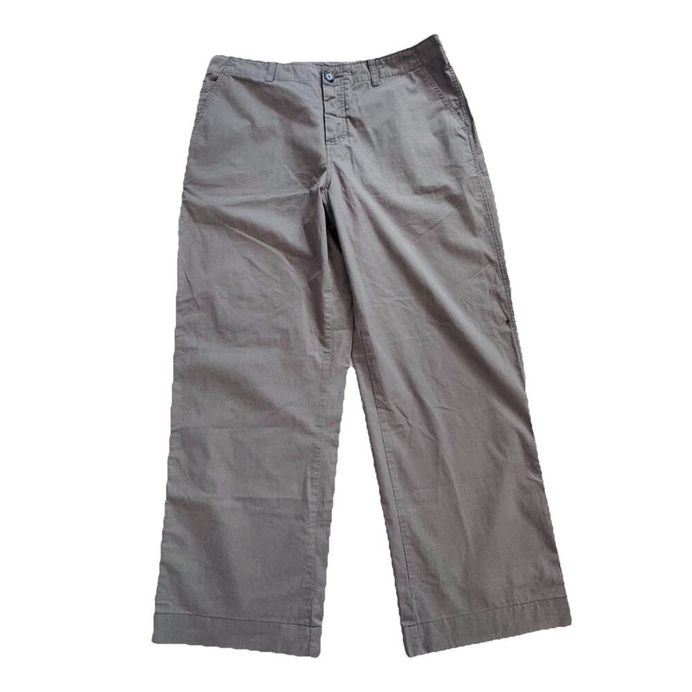 James Perse Standard Mens Beige Straight Leg Pants 36 100% Cotton Classic Preppy